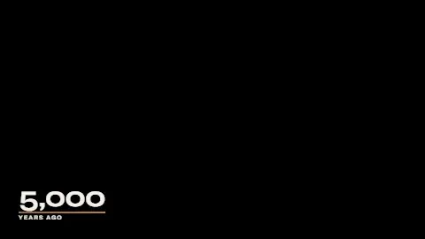 Stat over footage: A figure from the line, set over the continuing shot
